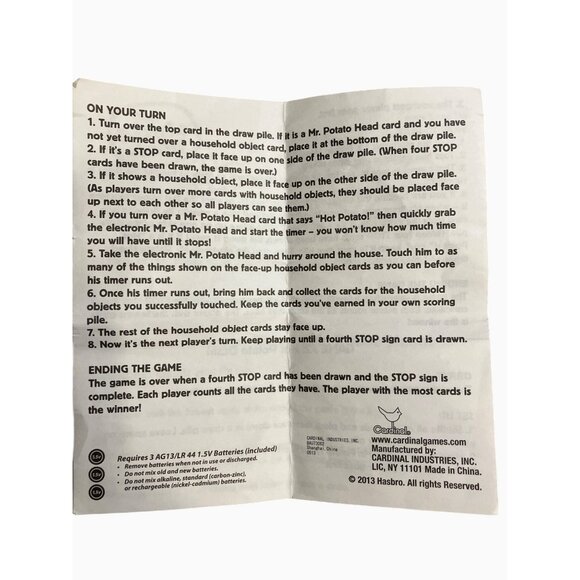 Hasbro Mr. Potato Head Musical Hot Potato Dash Game - Picture 5 of 11